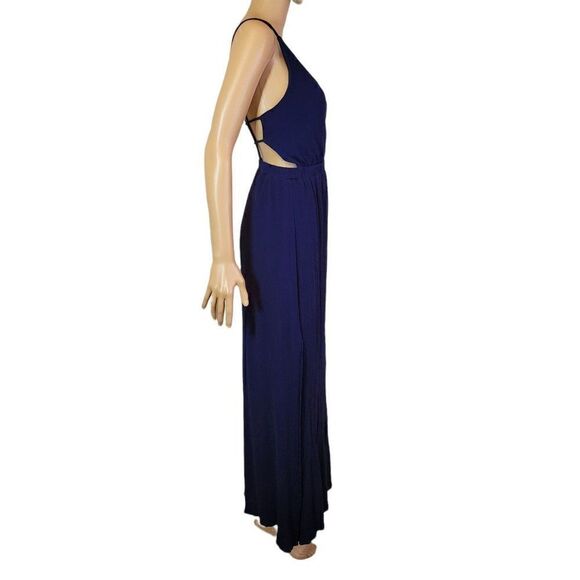 Lulus Womens Maxi Rayon Backless Dress (Size S) - Picture 2 of 7